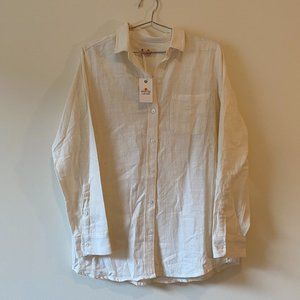 Marine Layer BNWT Brittany Button Down Ivory